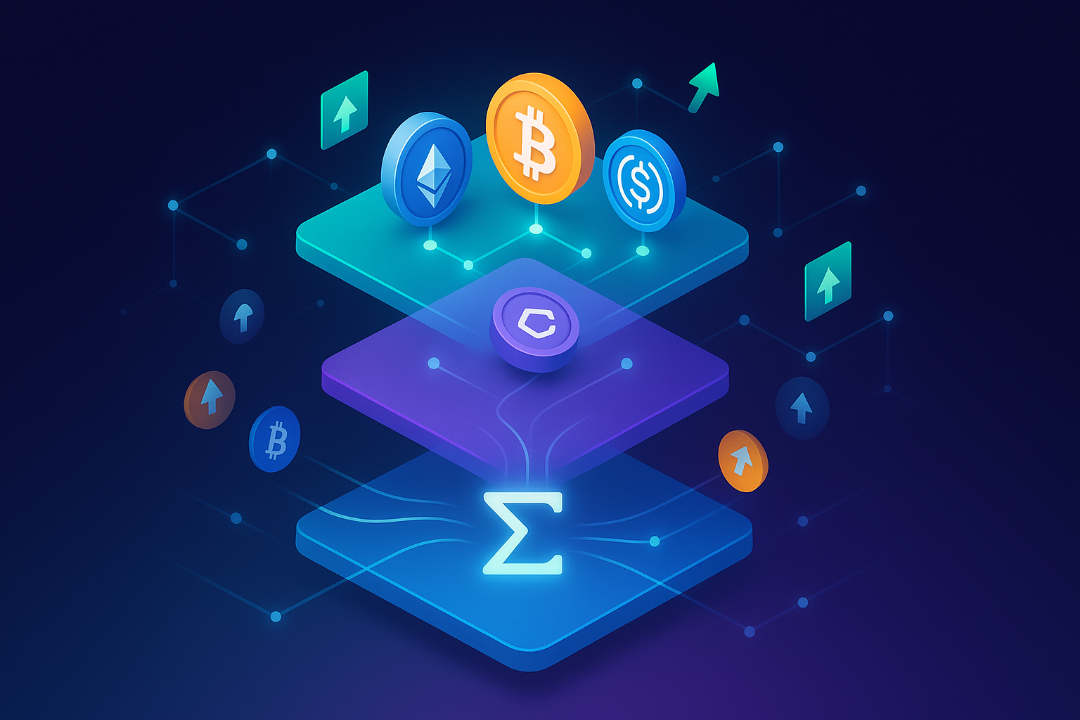 Token balance view showing cryptocurrency holdings with real-time prices